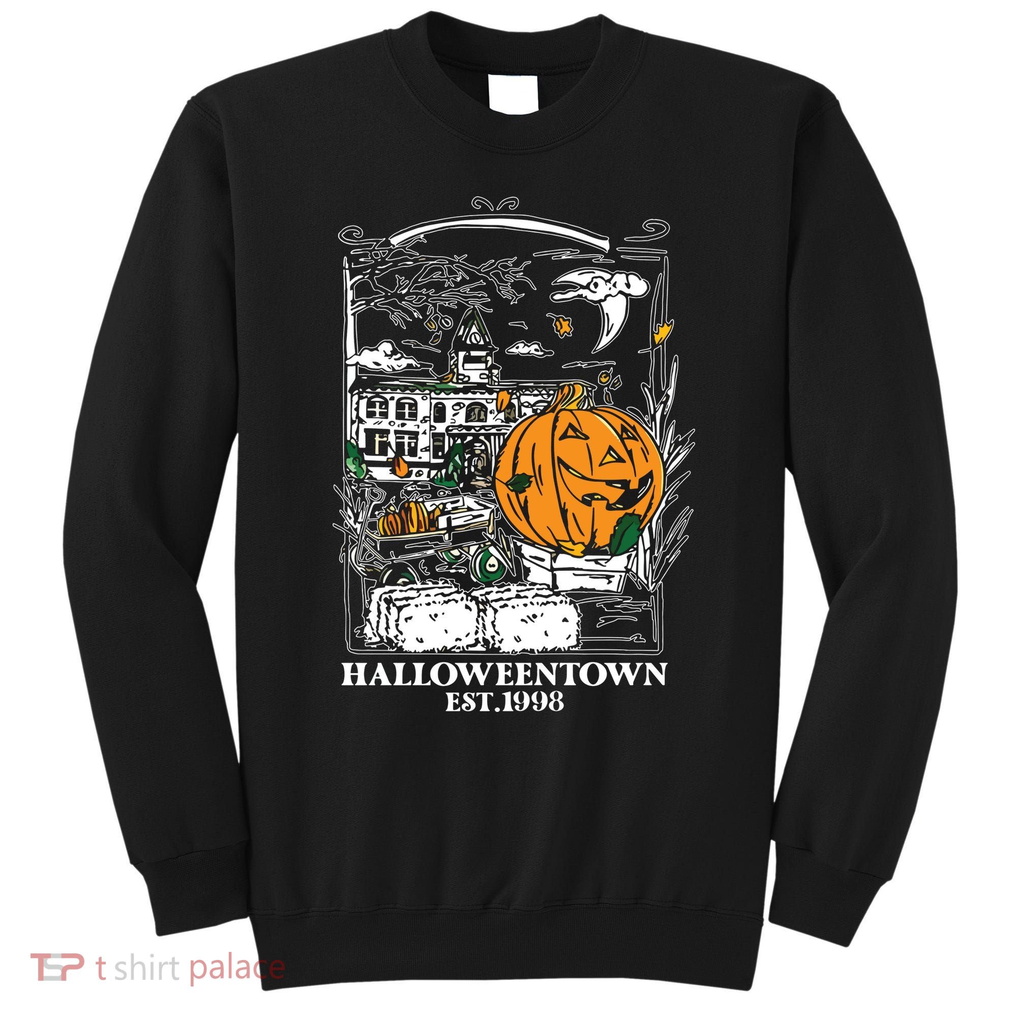 Halloween Est 1998 Funny Halloween Pumpkin Sweatshirt