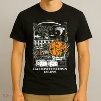 Halloween Est 1998 Funny Halloween Pumpkin T-Shirt thumb 3
