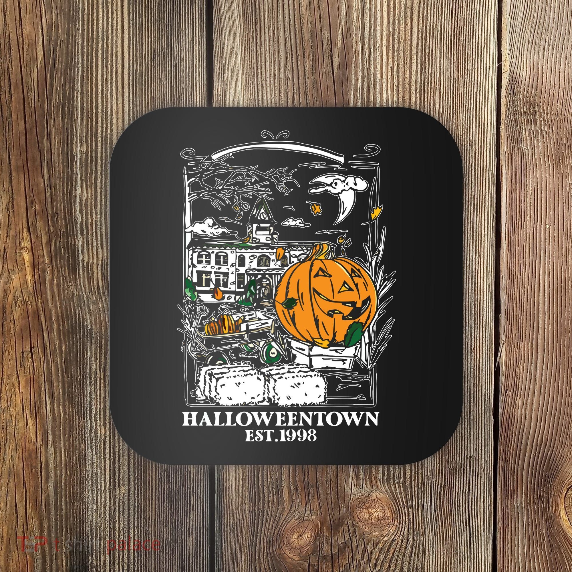 Halloween Est 1998 Funny Halloween Pumpkin Coaster
