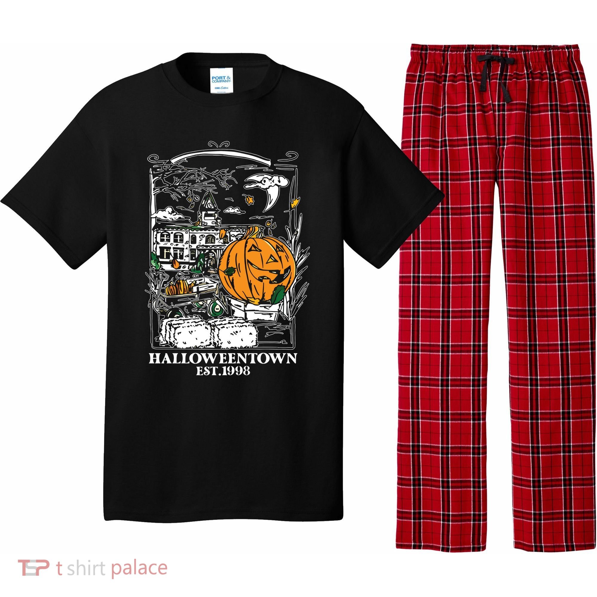 Halloween Est 1998 Funny Halloween Pumpkin Pajama Set