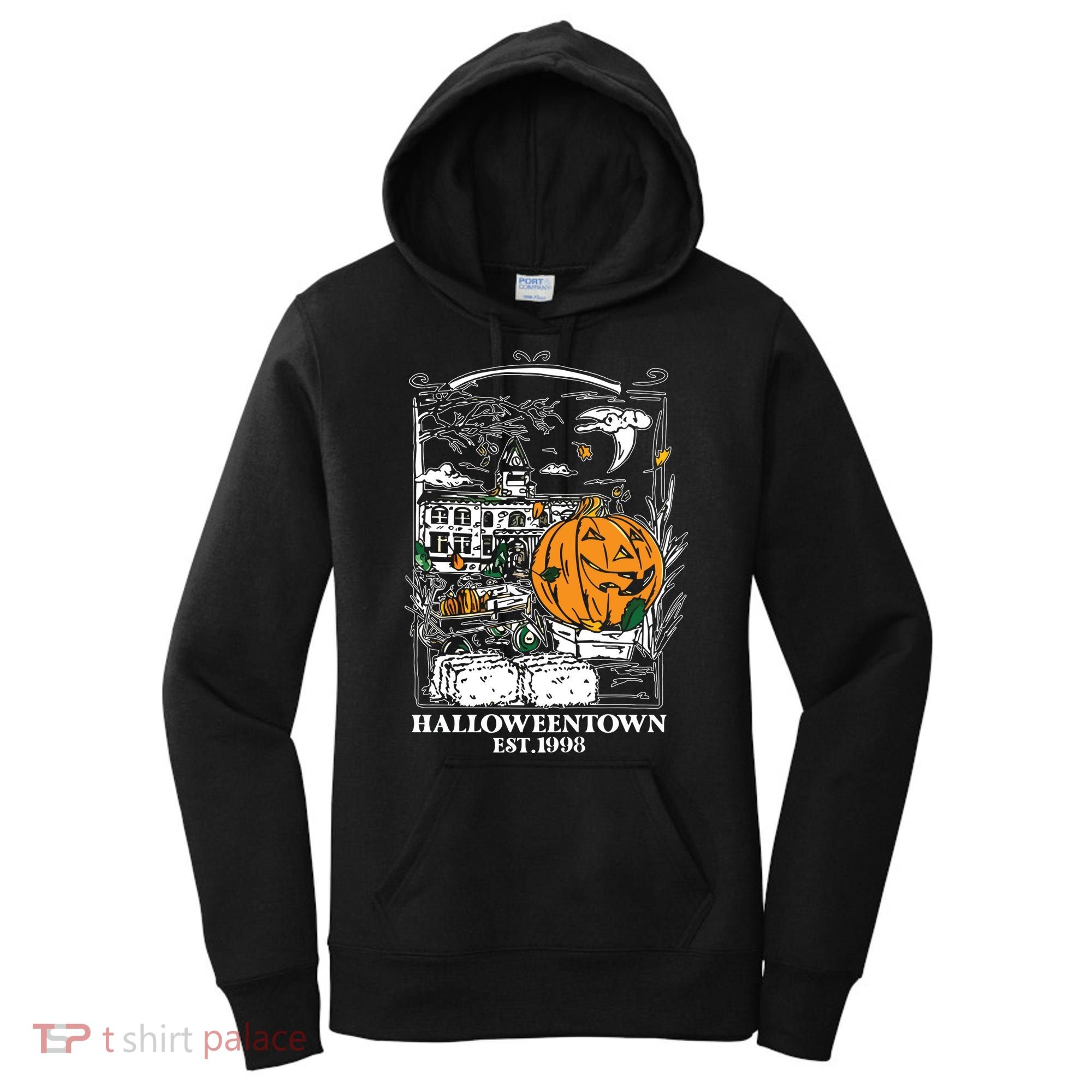 Halloween Est 1998 Funny Halloween Pumpkin Women's Hoodie