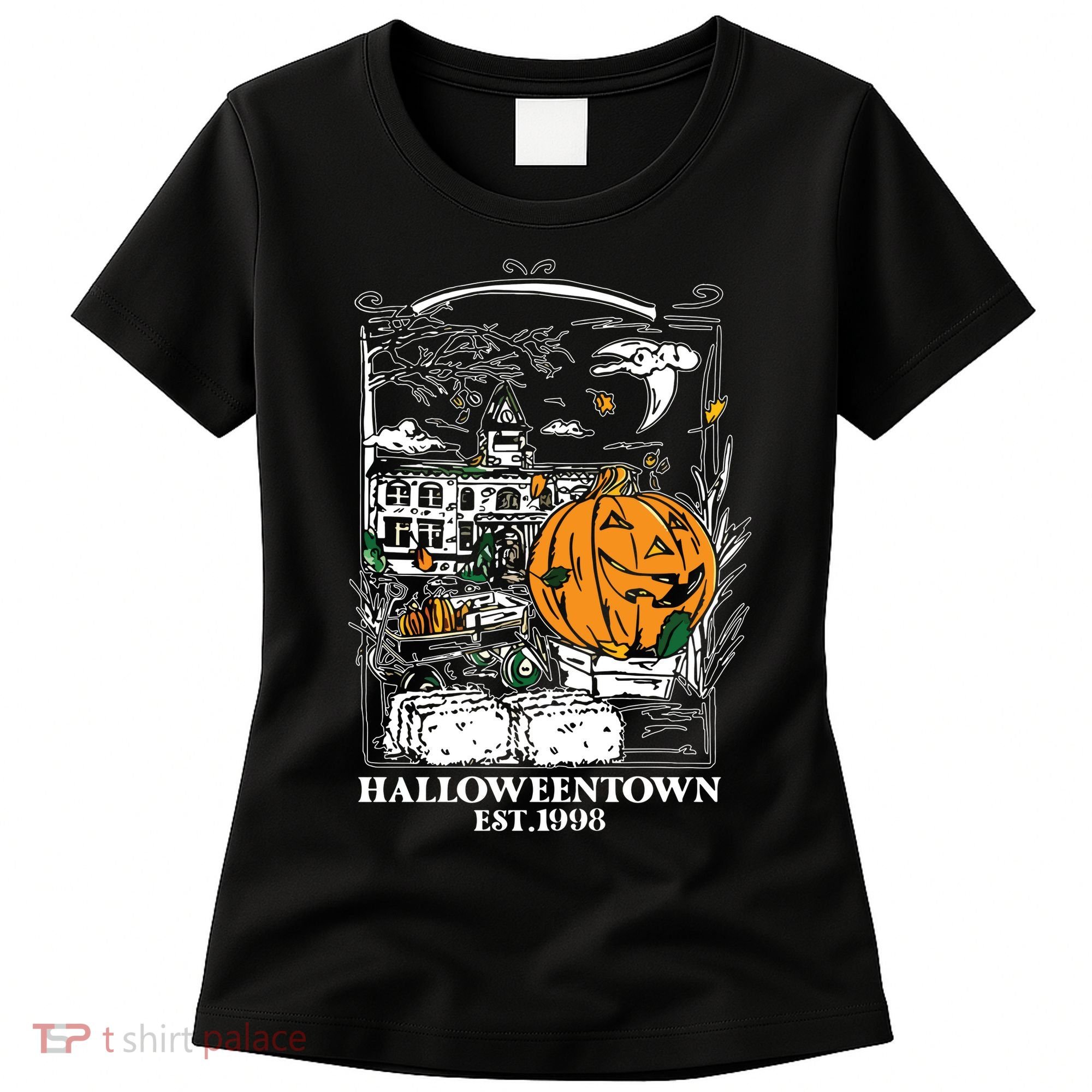 Halloween Est 1998 Funny Halloween Pumpkin Women's T-Shirt