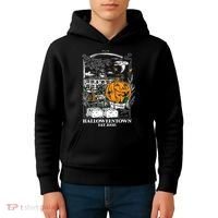 Halloween Est 1998 Funny Halloween Pumpkin Kids Hoodie thumb 4
