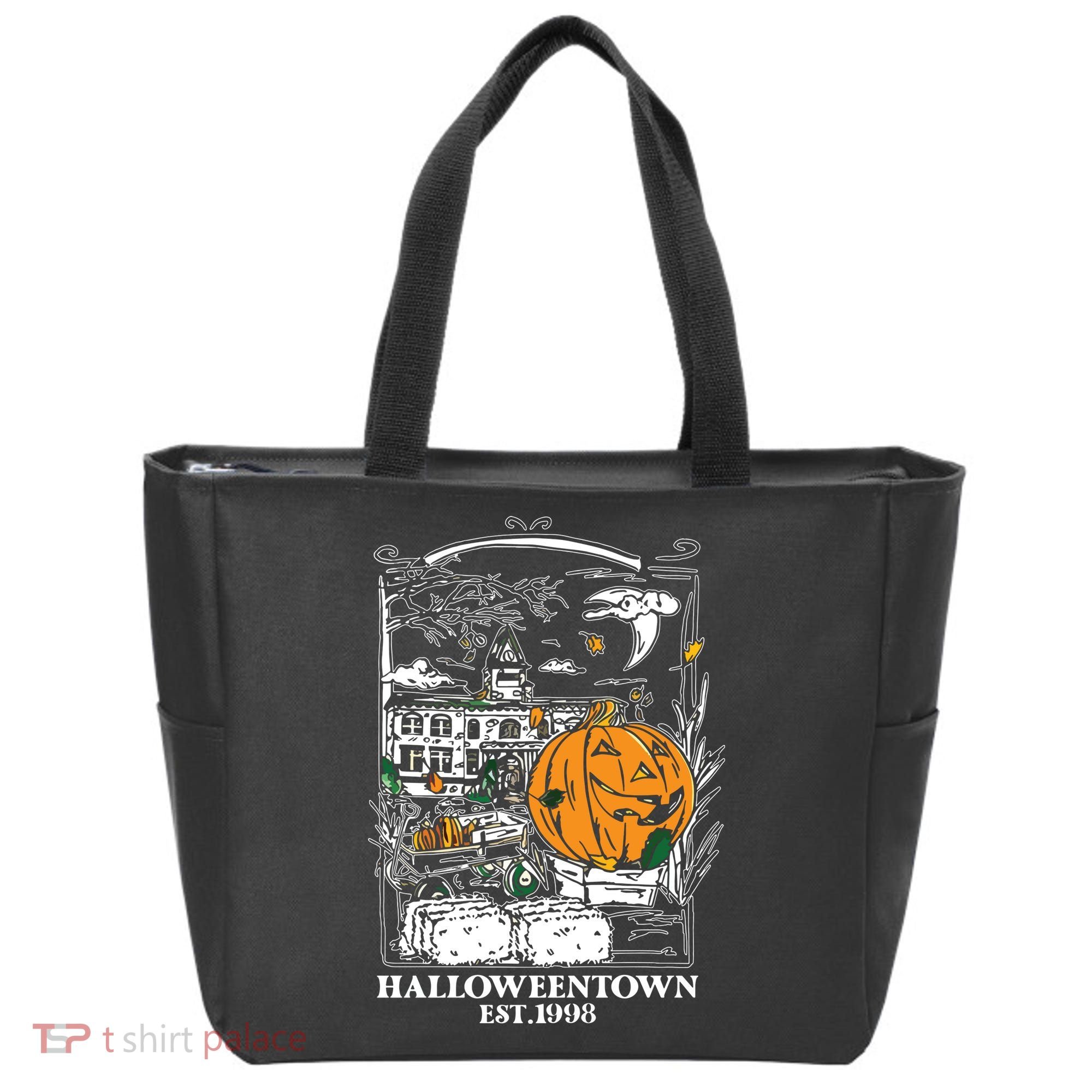 Halloween Est 1998 Funny Halloween Pumpkin Tote Bag