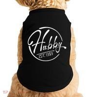 Hubby Established 1989 Wedding Anniversary Celebration Doggie Tank thumb 0
