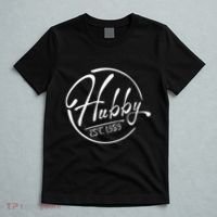Hubby Established 1989 Wedding Anniversary Celebration T-Shirt thumb 5