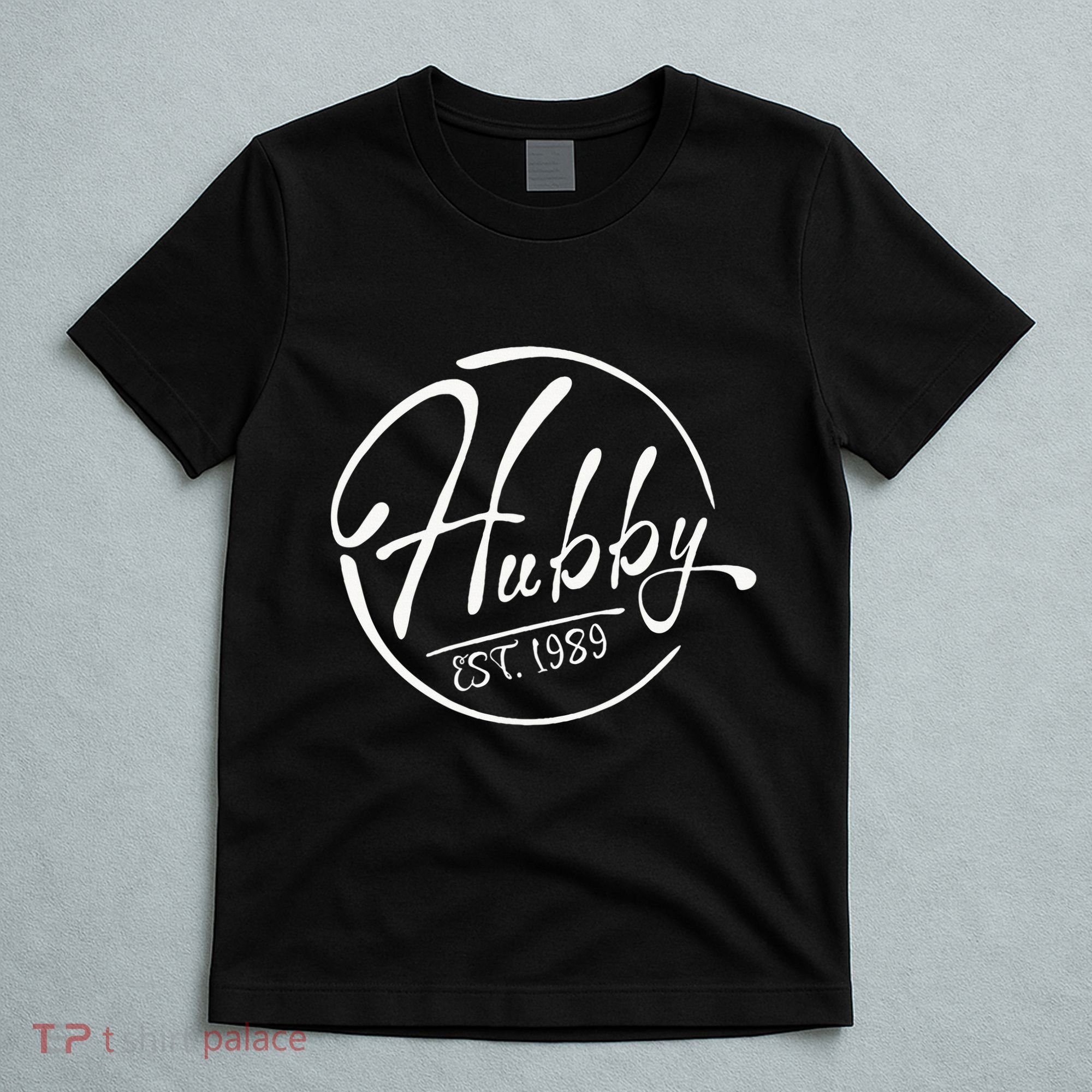 Hubby Established 1989 Wedding Anniversary Celebration T-Shirt