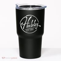 Hubby Established 1989 Wedding Anniversary Celebration Tumbler thumb 0