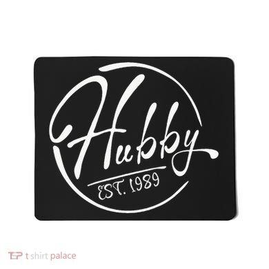 Hubby Established 1989 Wedding Anniversary Celebration Mousepad