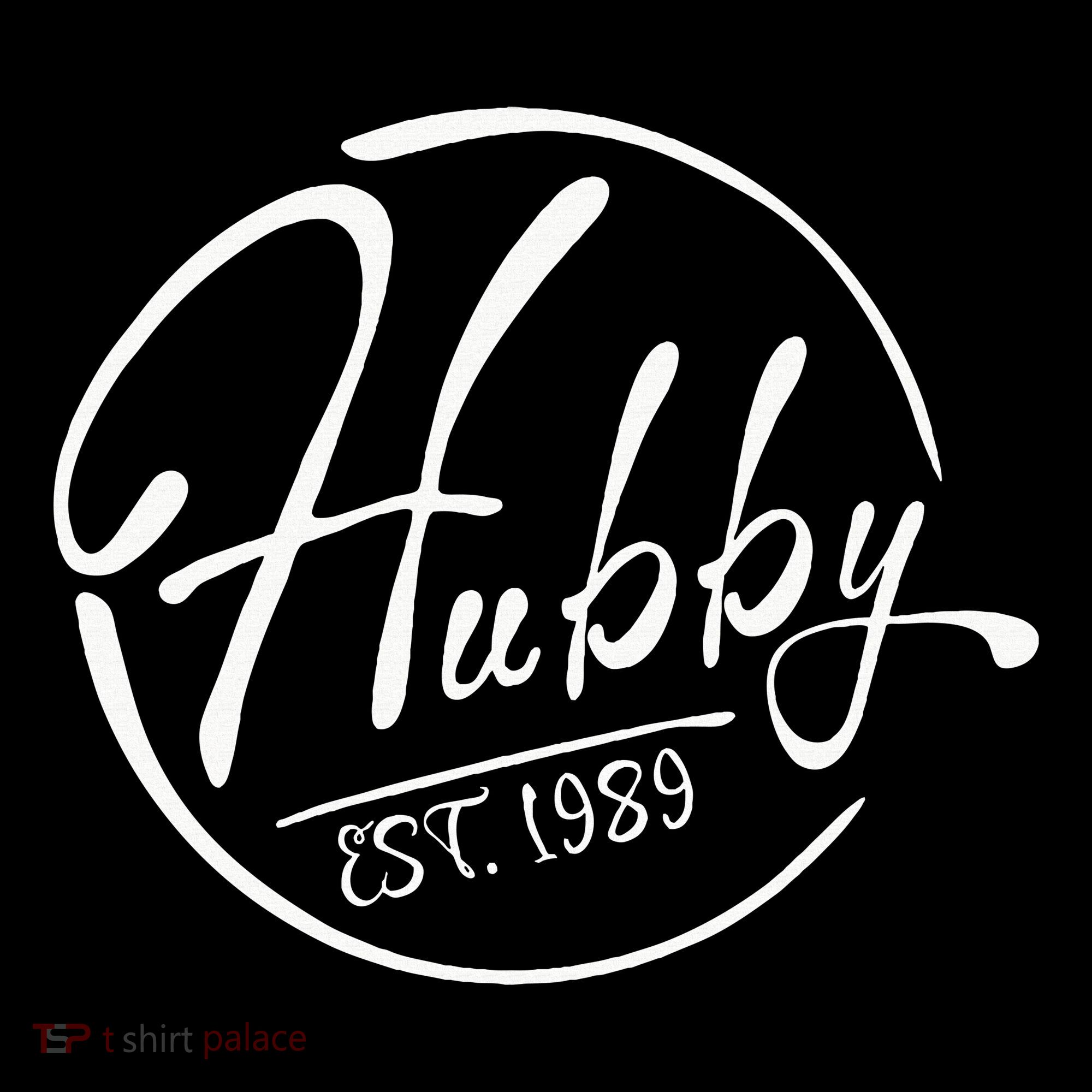 Hubby Established 1989 Wedding Anniversary Celebration Mousepad