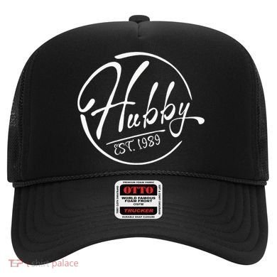Hubby Established 1989 Wedding Anniversary Celebration Hat