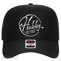 Hubby Established 1989 Wedding Anniversary Celebration Hat thumb 0