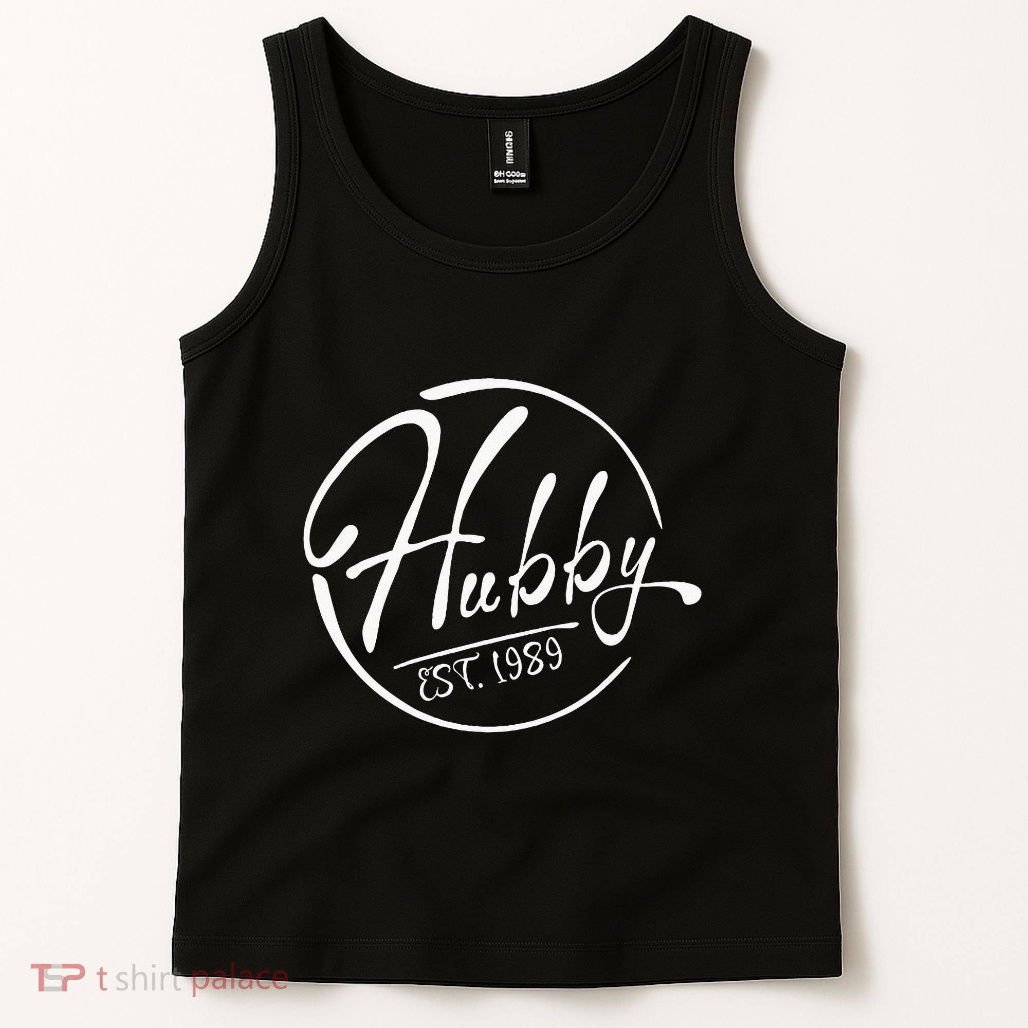 Hubby Established 1989 Wedding Anniversary Celebration Tank Top