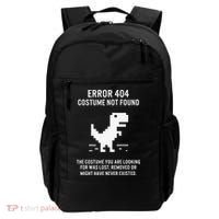 Halloween Error 404 Costume Not Found Coding Programmer Geek Backpack thumb 0