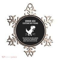 Halloween Error 404 Costume Not Found Coding Programmer Geek Ornament thumb 0