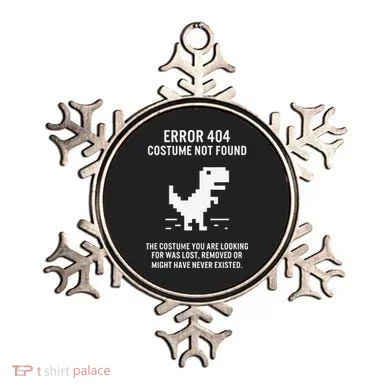 Halloween Error 404 Costume Not Found Coding Programmer Geek Ornament