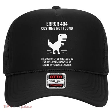 Halloween Error 404 Costume Not Found Coding Programmer Geek Hat
