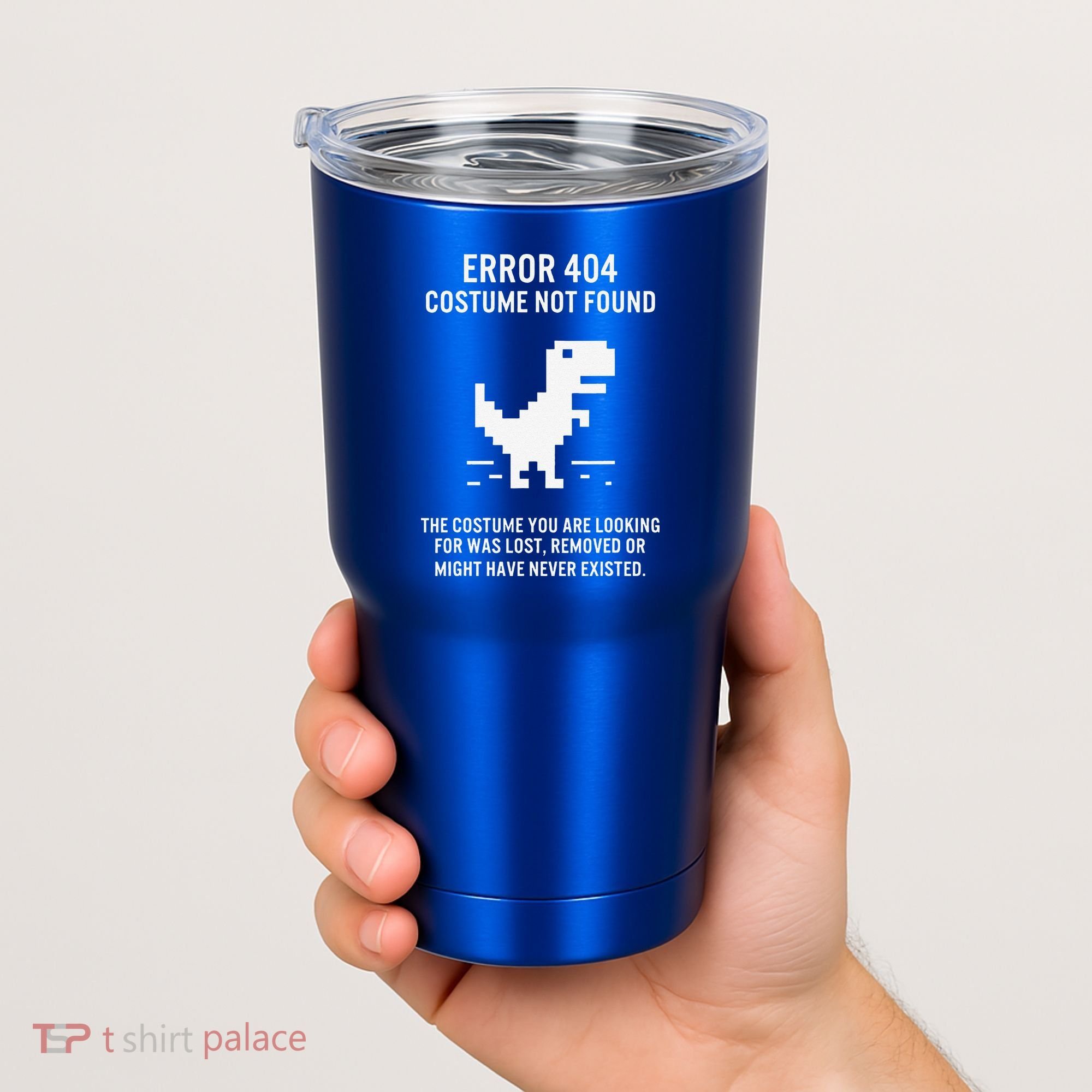 Halloween Error 404 Costume Not Found Coding Programmer Geek Tumbler