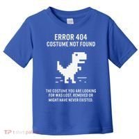 Halloween Error 404 Costume Not Found Coding Programmer Geek Toddler T-Shirt thumb 0