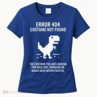 Halloween Error 404 Costume Not Found Coding Programmer Geek Women's T-Shirt thumb 0
