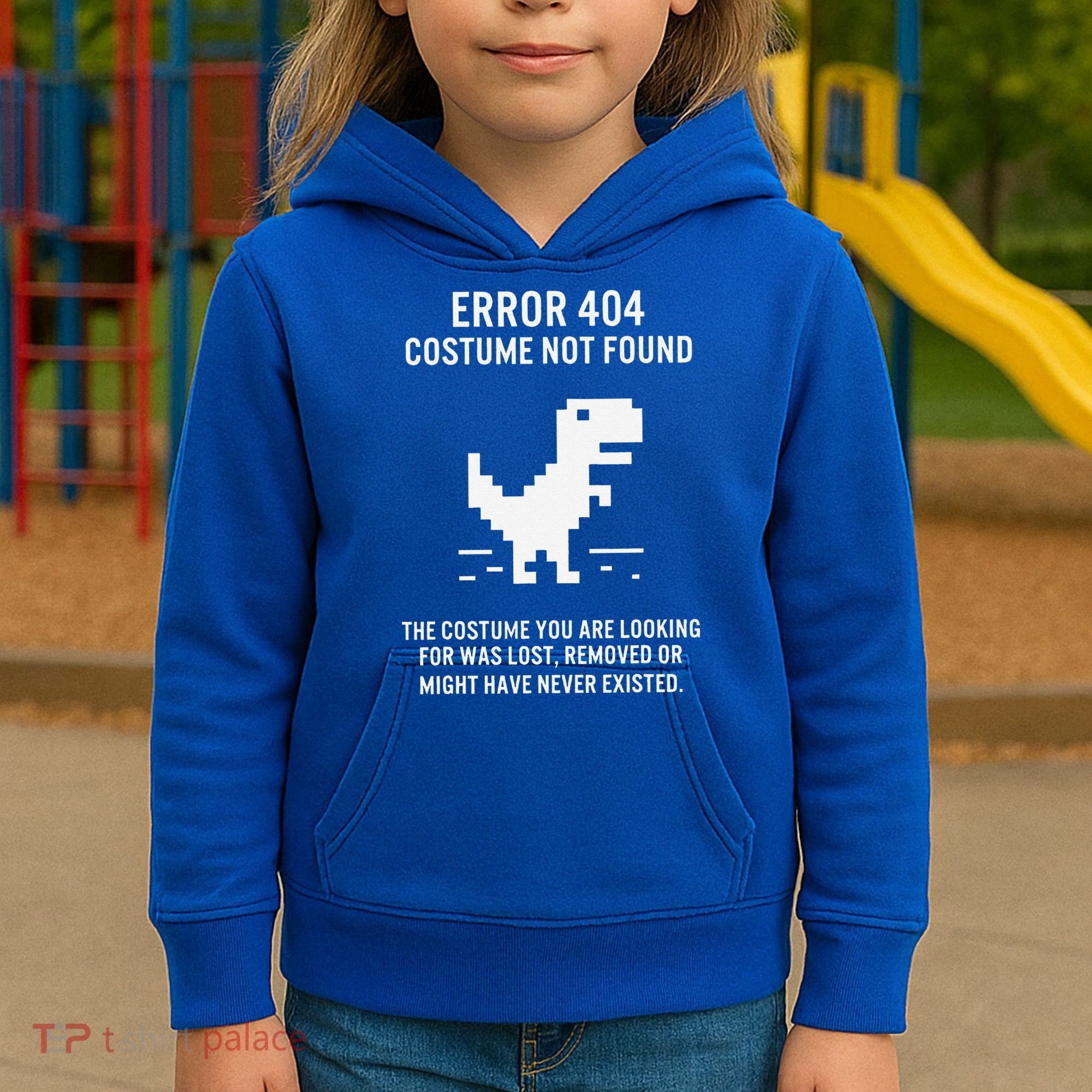 Halloween Error 404 Costume Not Found Coding Programmer Geek Kids Hoodie