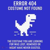 Halloween Error 404 Costume Not Found Coding Programmer Geek Kids Long Sleeve Shirt thumb 2