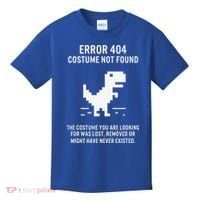 Halloween Error 404 Costume Not Found Coding Programmer Geek Kids T-Shirt thumb 0