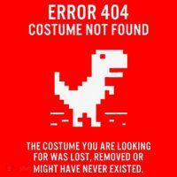 Halloween Error 404 Costume Not Found Coding Programmer Geek Santa Hat thumb 1