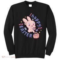 Happy Easter Adorable Bunny Sweatshirt thumb 0