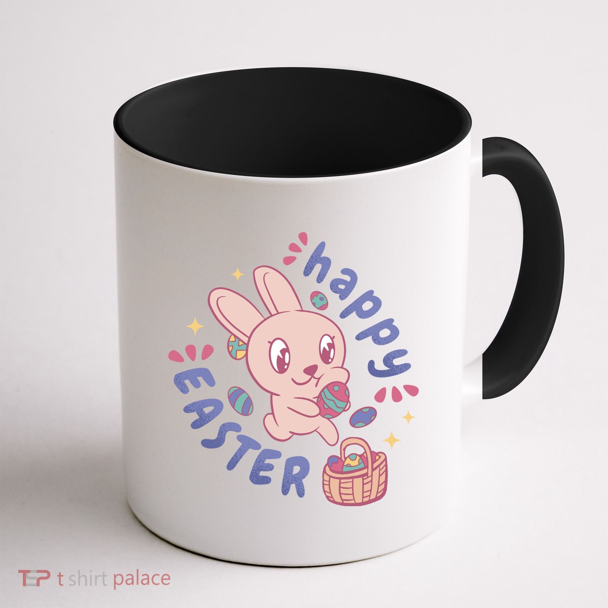 Happy Easter Adorable Bunny Coffee Mug