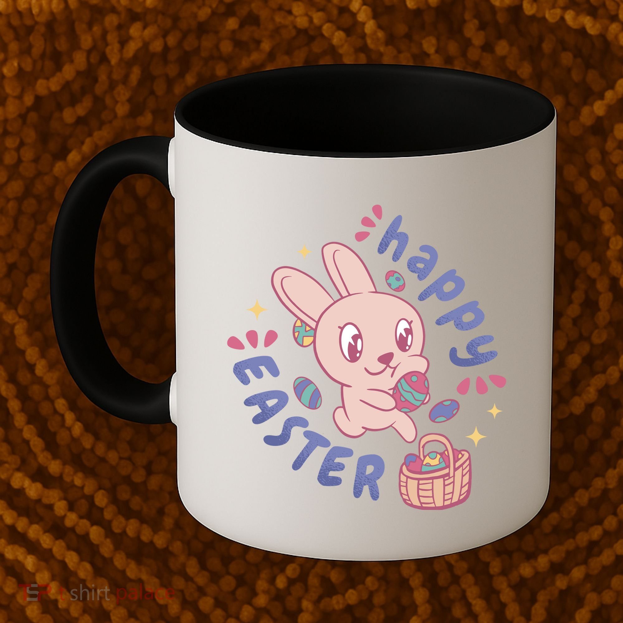 Happy Easter Adorable Bunny Coffee Mug