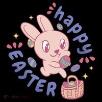 Happy Easter Adorable Bunny Coffee Mug thumb 5