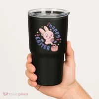 Happy Easter Adorable Bunny Tumbler thumb 2