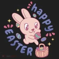 Happy Easter Adorable Bunny Tumbler thumb 3