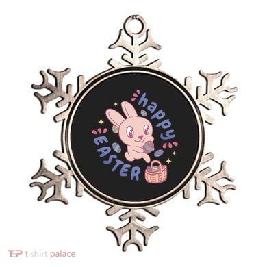 Happy Easter Adorable Bunny Ornament