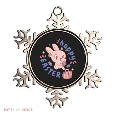 Happy Easter Adorable Bunny Ornament