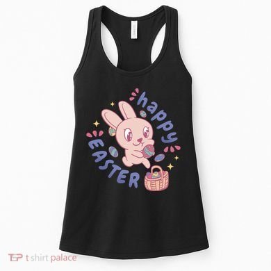 Happy Easter Adorable Bunny Women's Tank Top