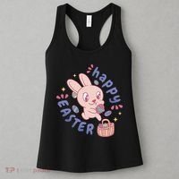 Happy Easter Adorable Bunny Women's Tank Top thumb 3