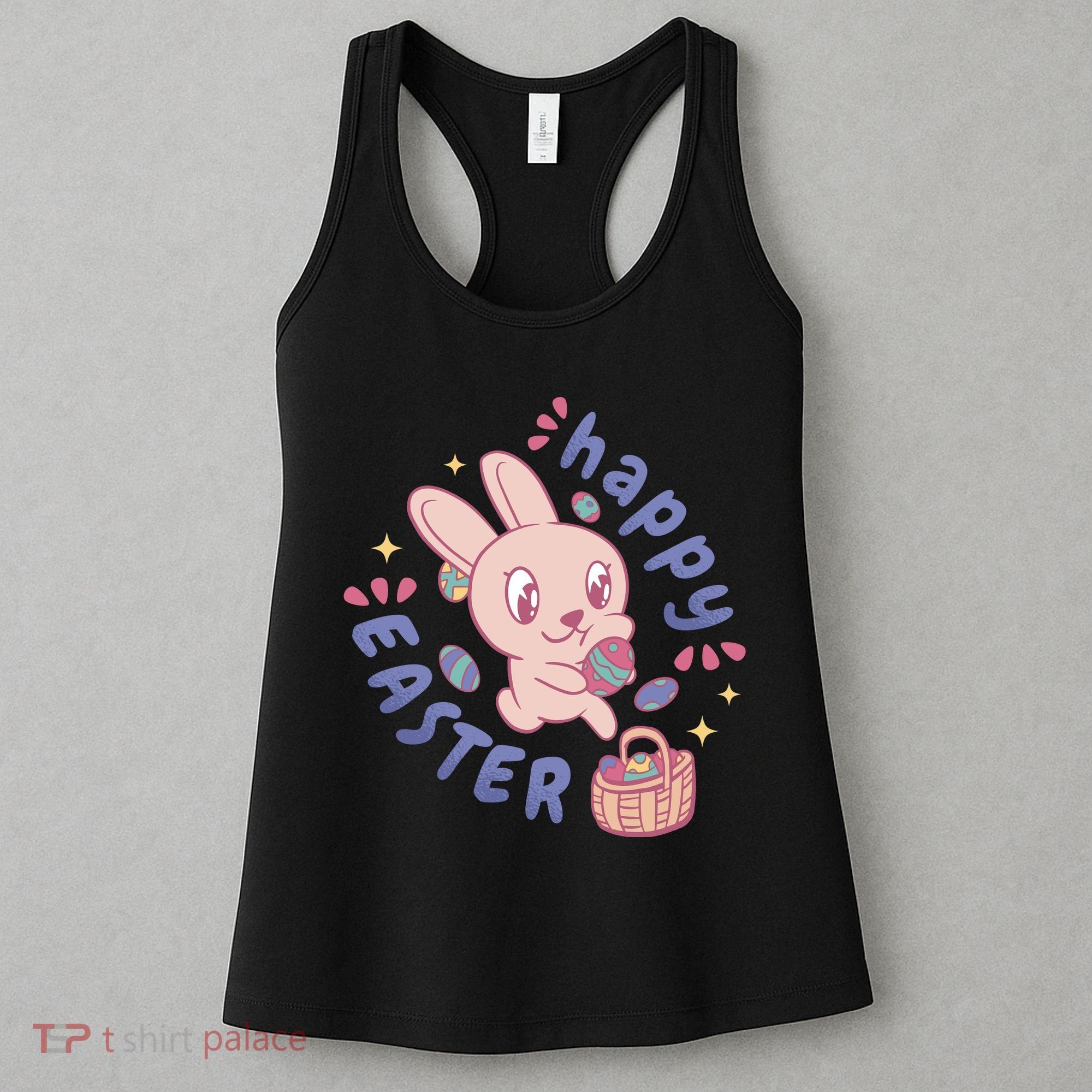 Happy Easter Adorable Bunny Women's Tank Top