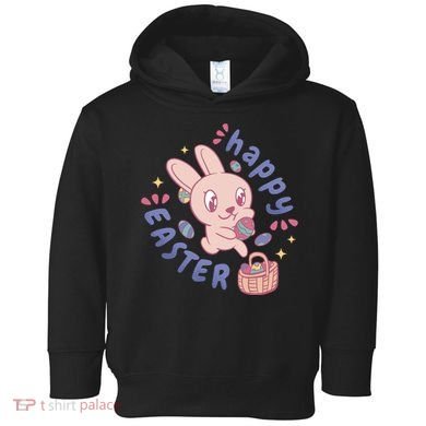 Happy Easter Adorable Bunny Toddler Hoodie