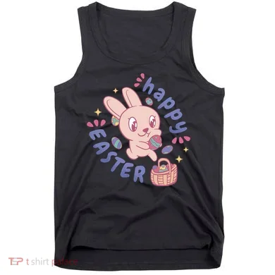 Happy Easter Adorable Bunny Tank Top