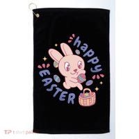 Happy Easter Adorable Bunny Golf Towel thumb 0