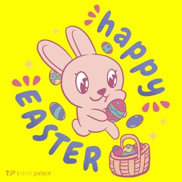 Happy Easter Adorable Bunny T-Shirt