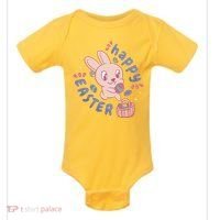 Happy Easter Adorable Bunny Baby Bodysuit thumb 0