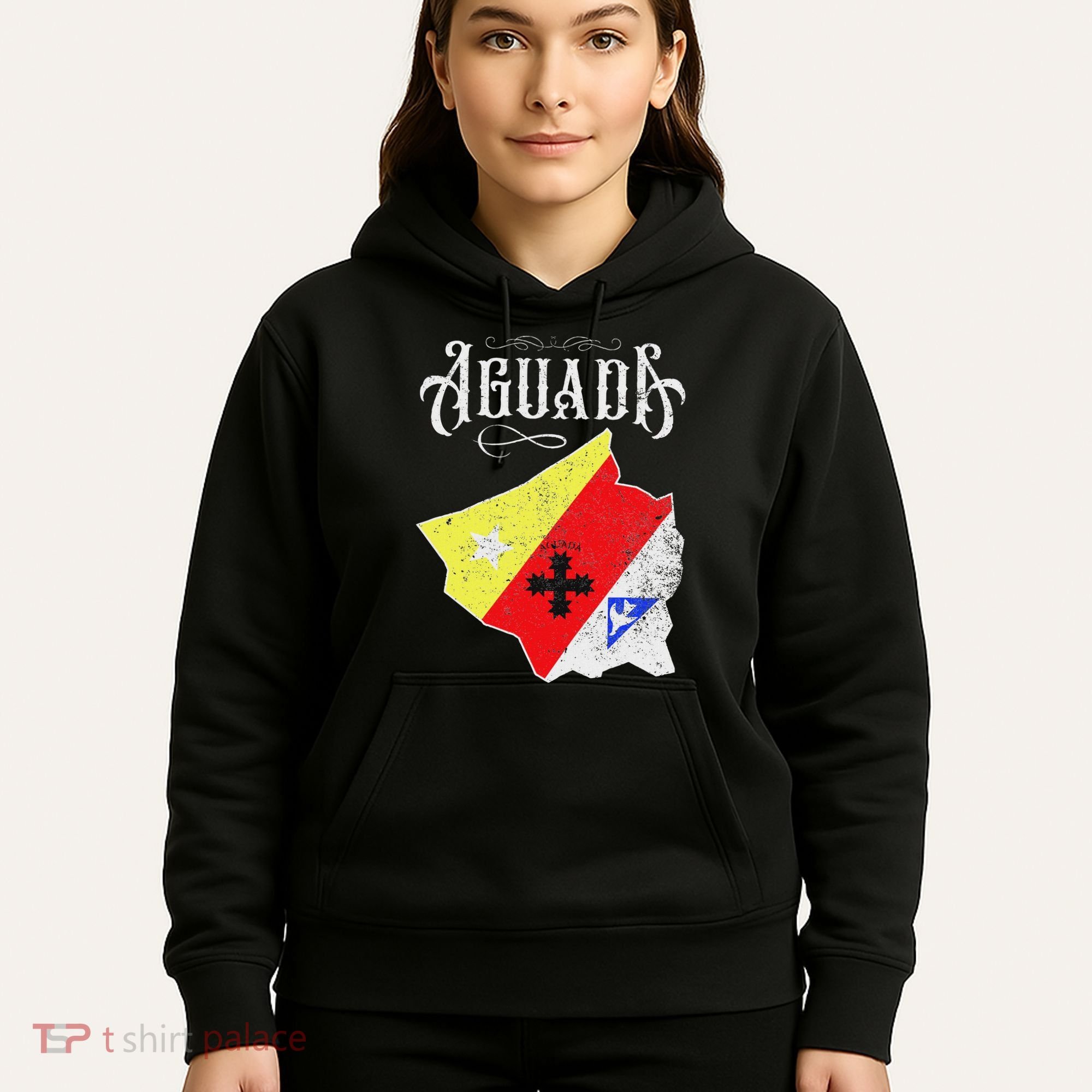 Hecho En Aguada Camisas De Puerto Rico Hoodie