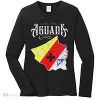 Hecho En Aguada Camisas De Puerto Rico Women's Long Sleeve Shirt thumb 0