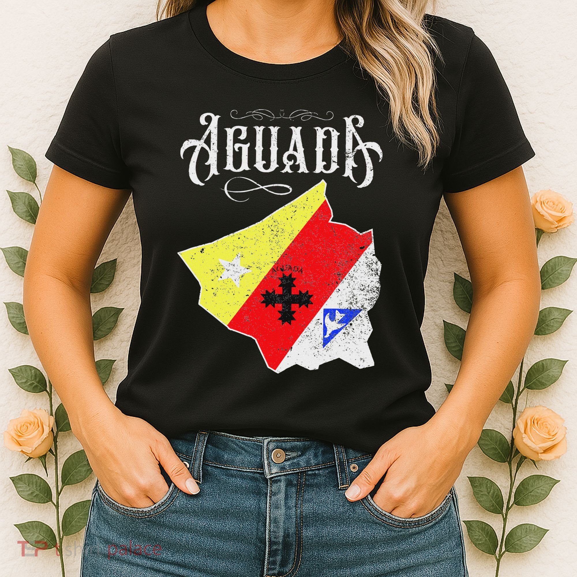 Hecho En Aguada Camisas De Puerto Rico Women's T-Shirt