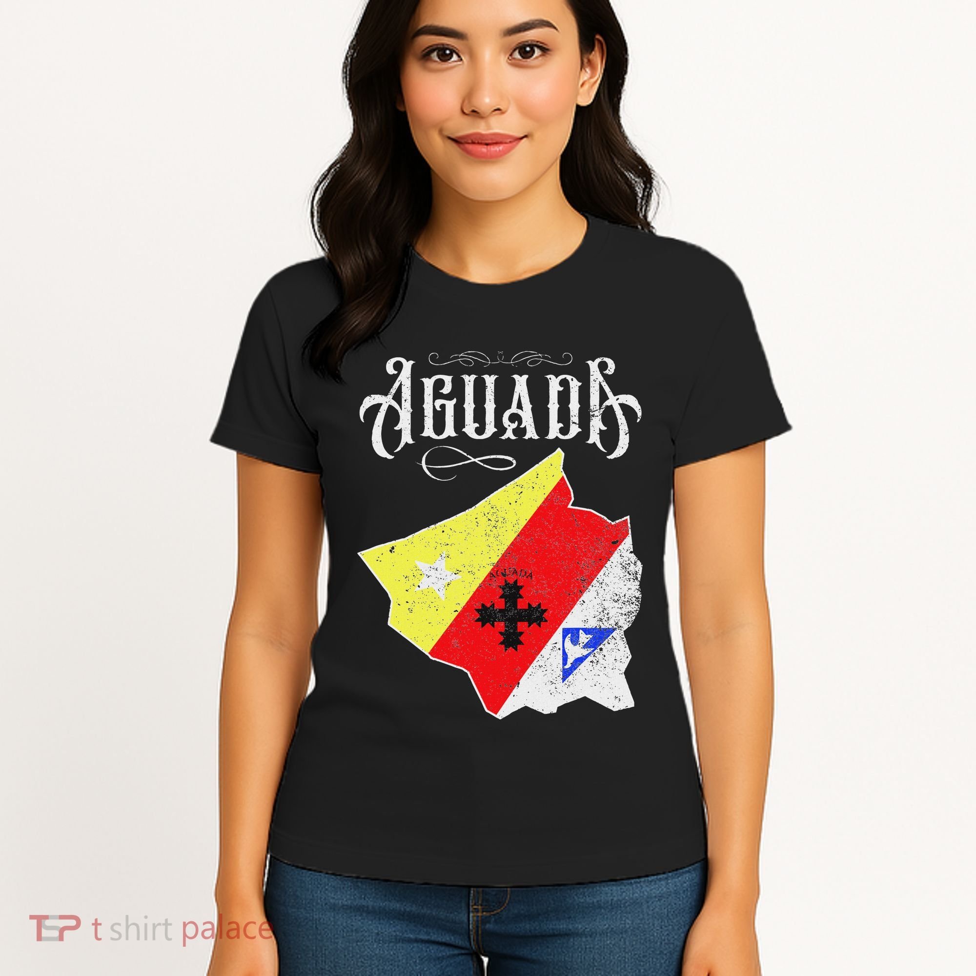 Hecho En Aguada Camisas De Puerto Rico Women's T-Shirt