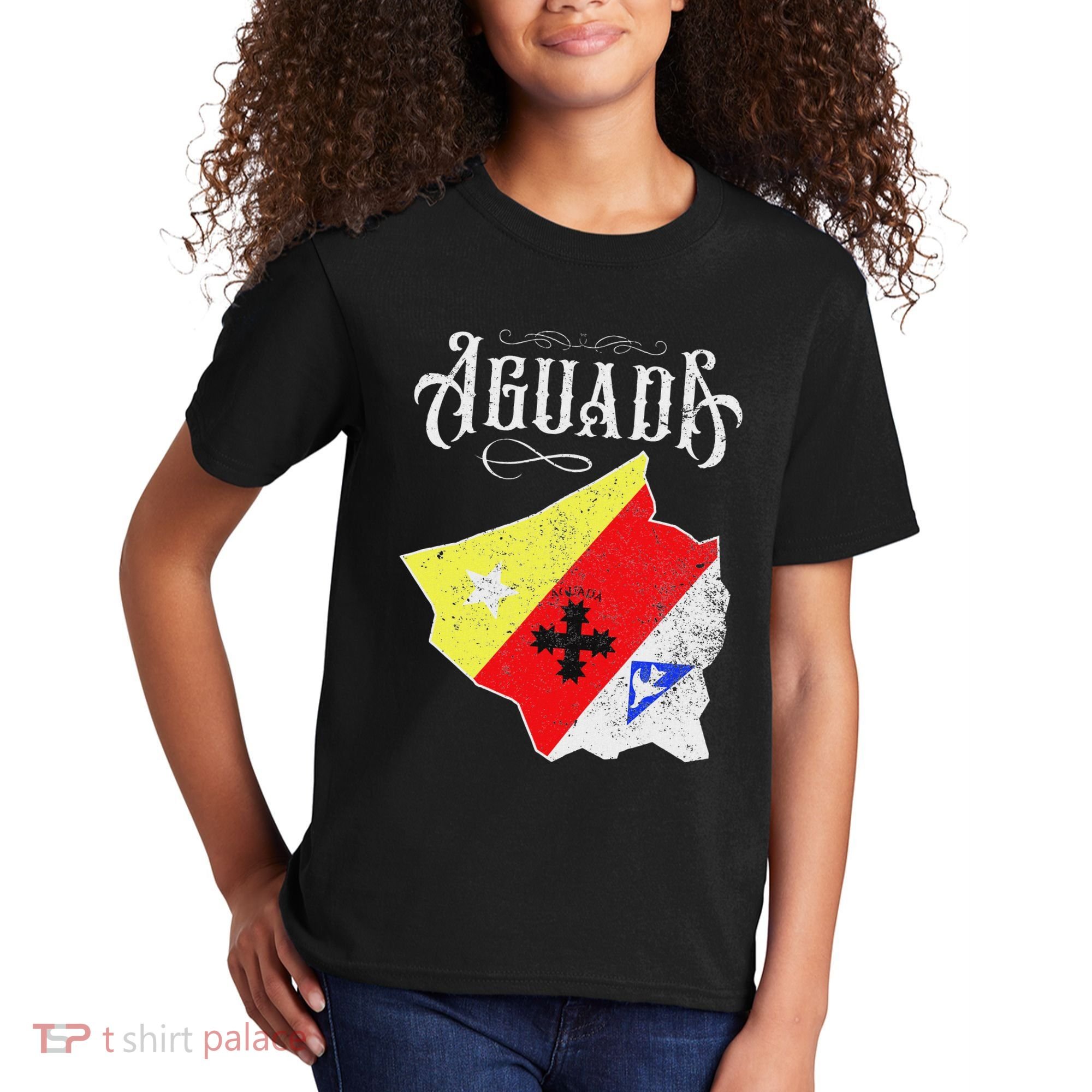 Hecho En Aguada Camisas De Puerto Rico Kids T-Shirt