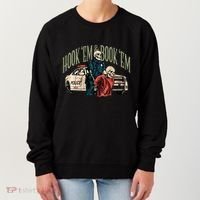 Hook Em And Book Em Women's Sweatshirt thumb 0